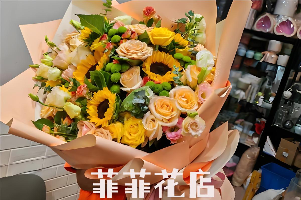 鲜花同城当日配送,七夕情人节红玫瑰花束预定
